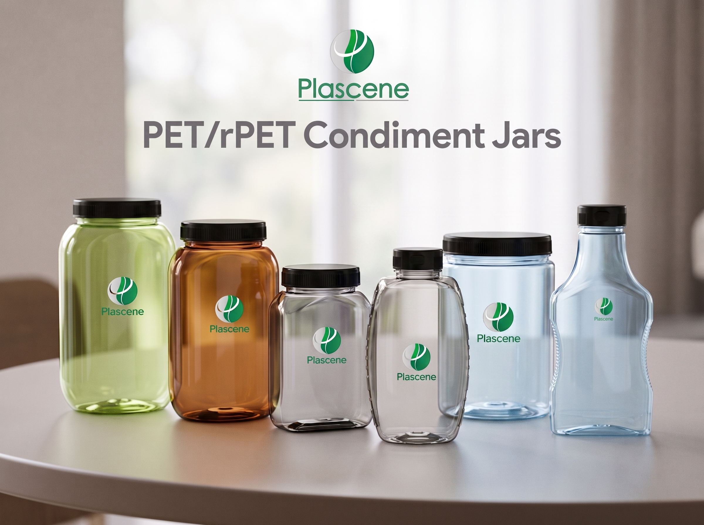 PET Condiment Jars 2 3aa388b8