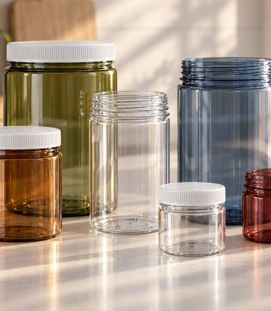 PET Tamper Evidence Jars 3a5bafc7