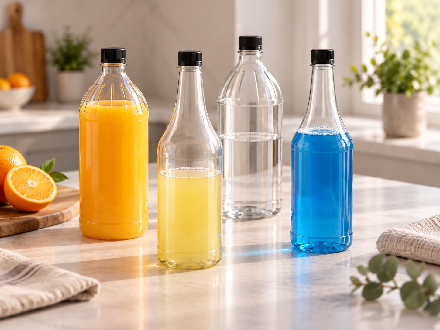 PET Syrup Bottles 60b58349