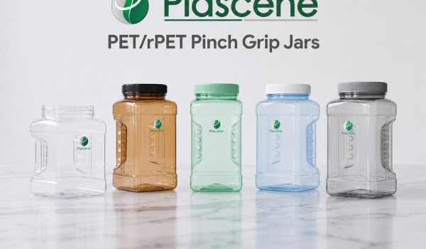 PET Pinch Grip Jars Real