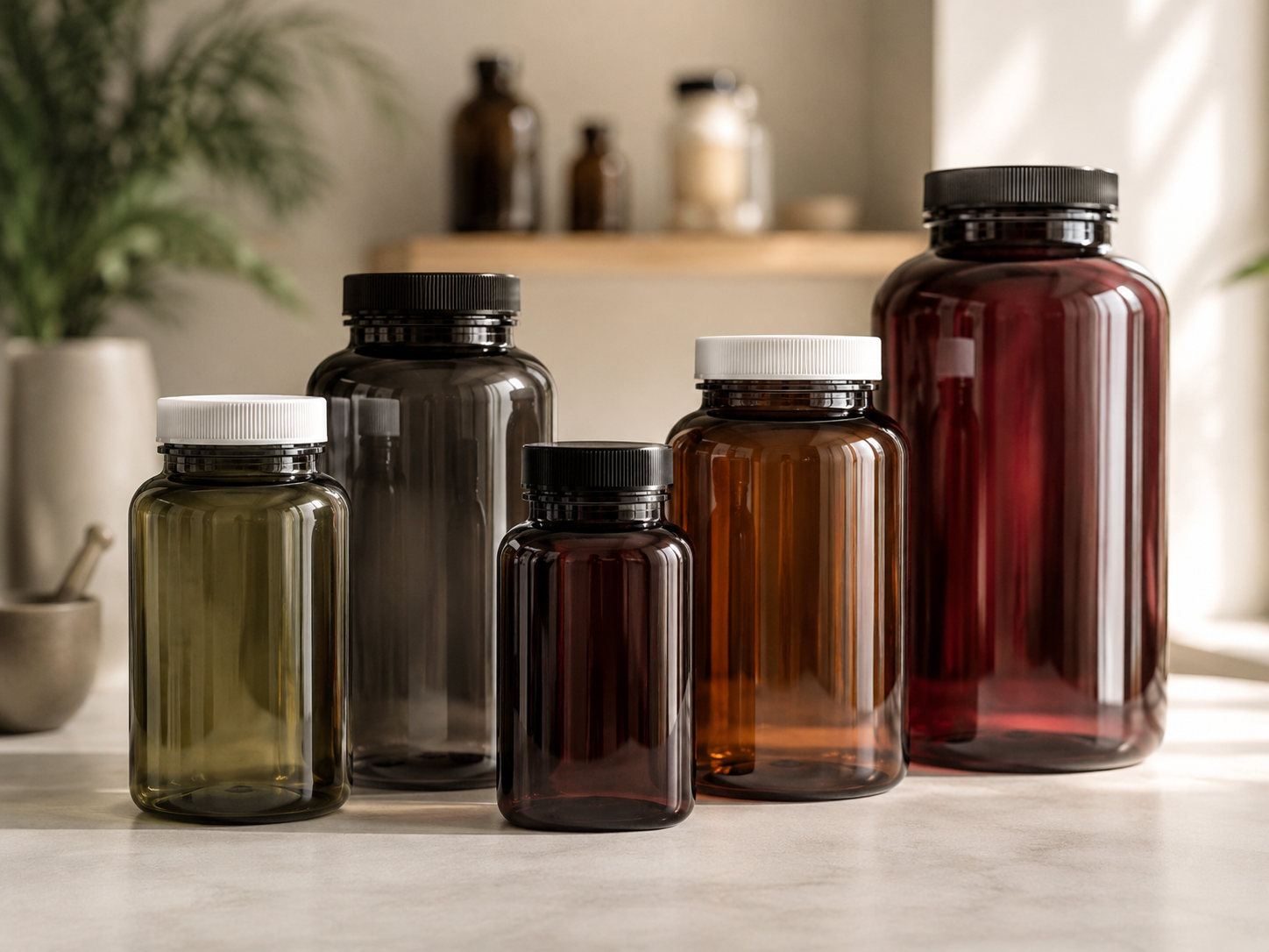 PET Pharmaceutical Jars Real 942e6734