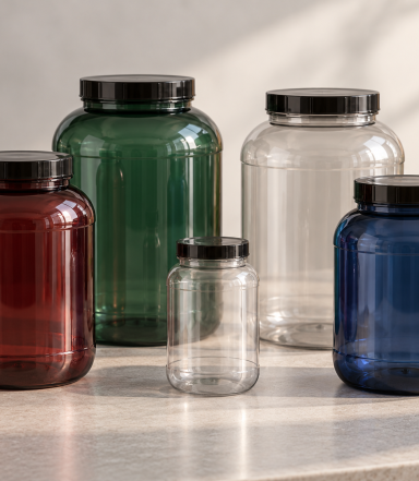 PET Round Jars e8eebbbd