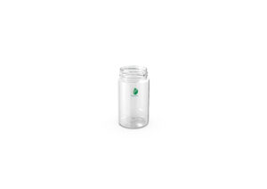 8oz PET Plastic Round Condiment Jar 53mm SP400 Neck Finish P1218-P1218