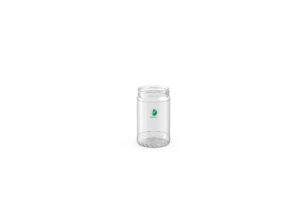15oz PET Plastic Round Jar 70mm SP400 Neck Finish P1255