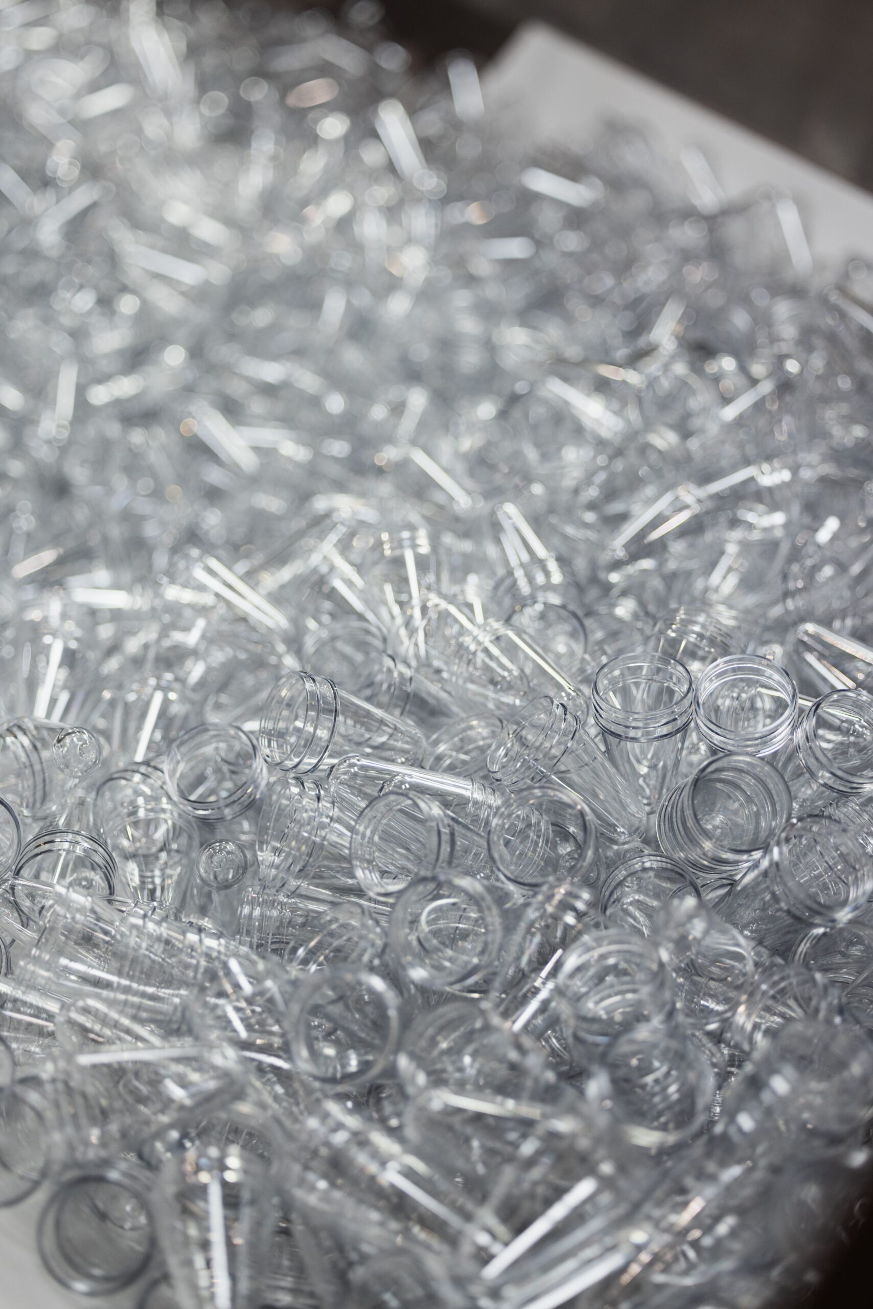 Automated quality control and inspection system at a professional plastic bottle factory ensuring zero-defect production.