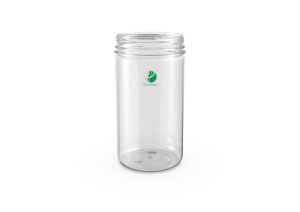 32oz PET Plastic Straight Jar 89mm Tamper Evidence Neck Finish C0019-C0019