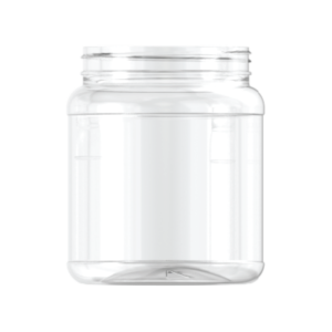 50oz PET Plastic Round Jar 110mm SP400 Neck Finish P1262-P1262
