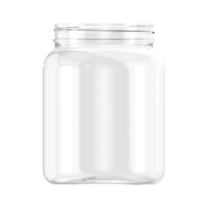 34oz PET Plastic Round Jar 89mm SP400 Neck Finish P1274-P1274