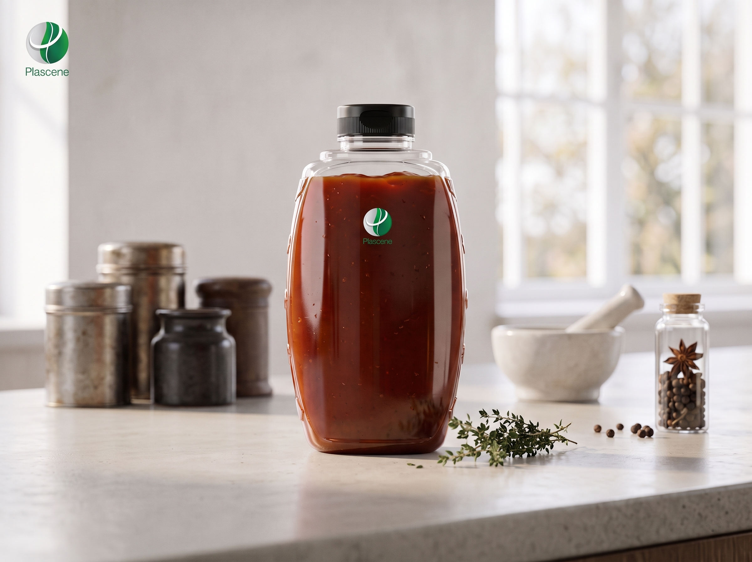 Oval PET Condiment