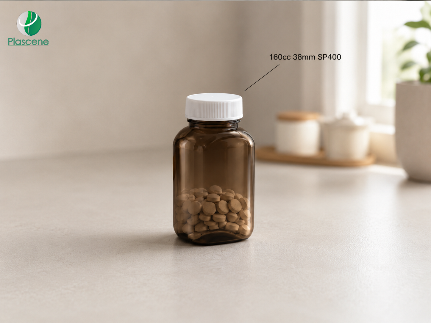 38oz PET Pharmaceutical Jar