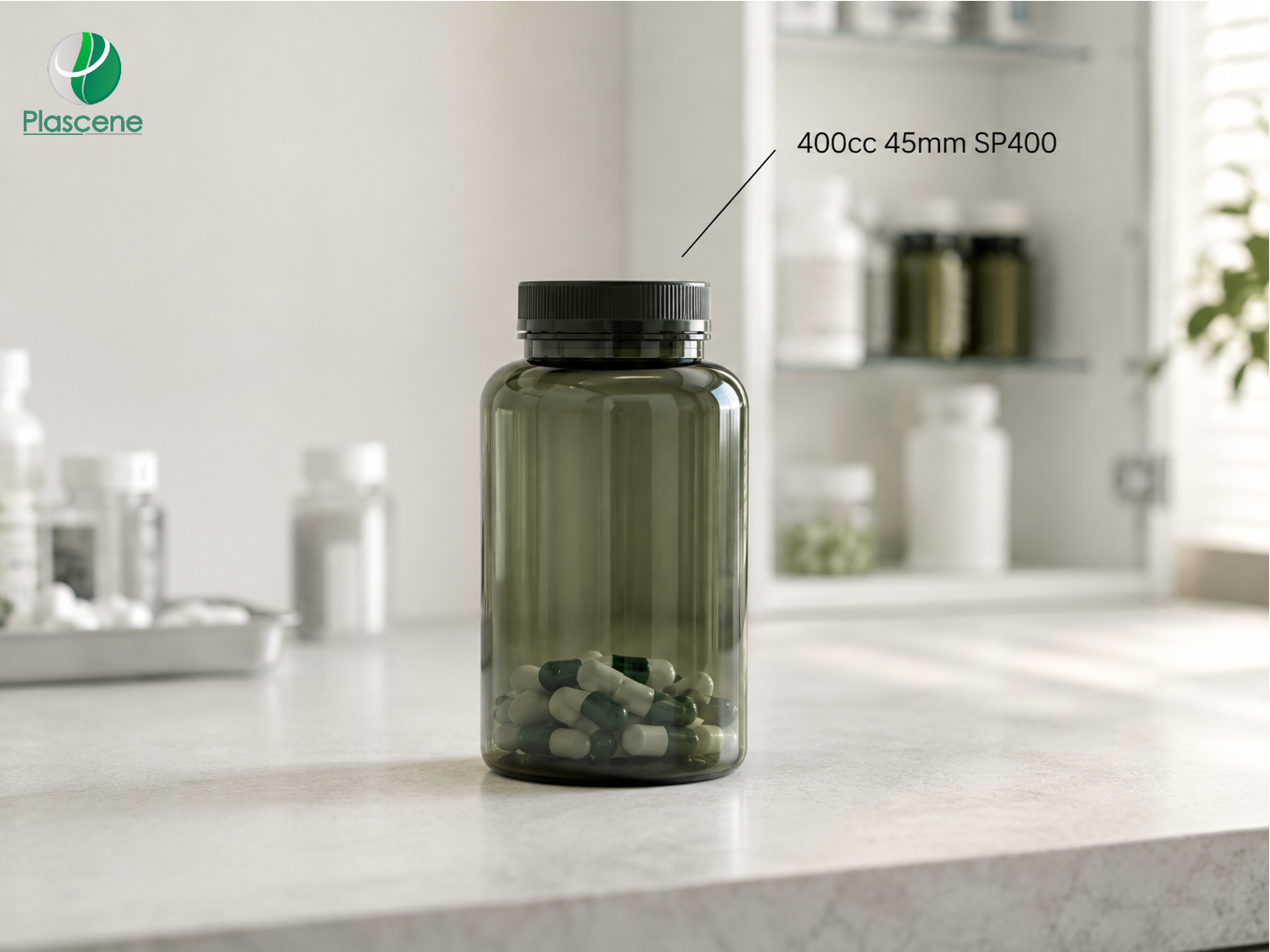 45oz PET Pharmaceutical Jar