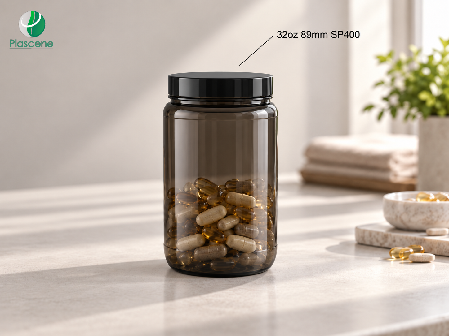 PET Round Jar 1