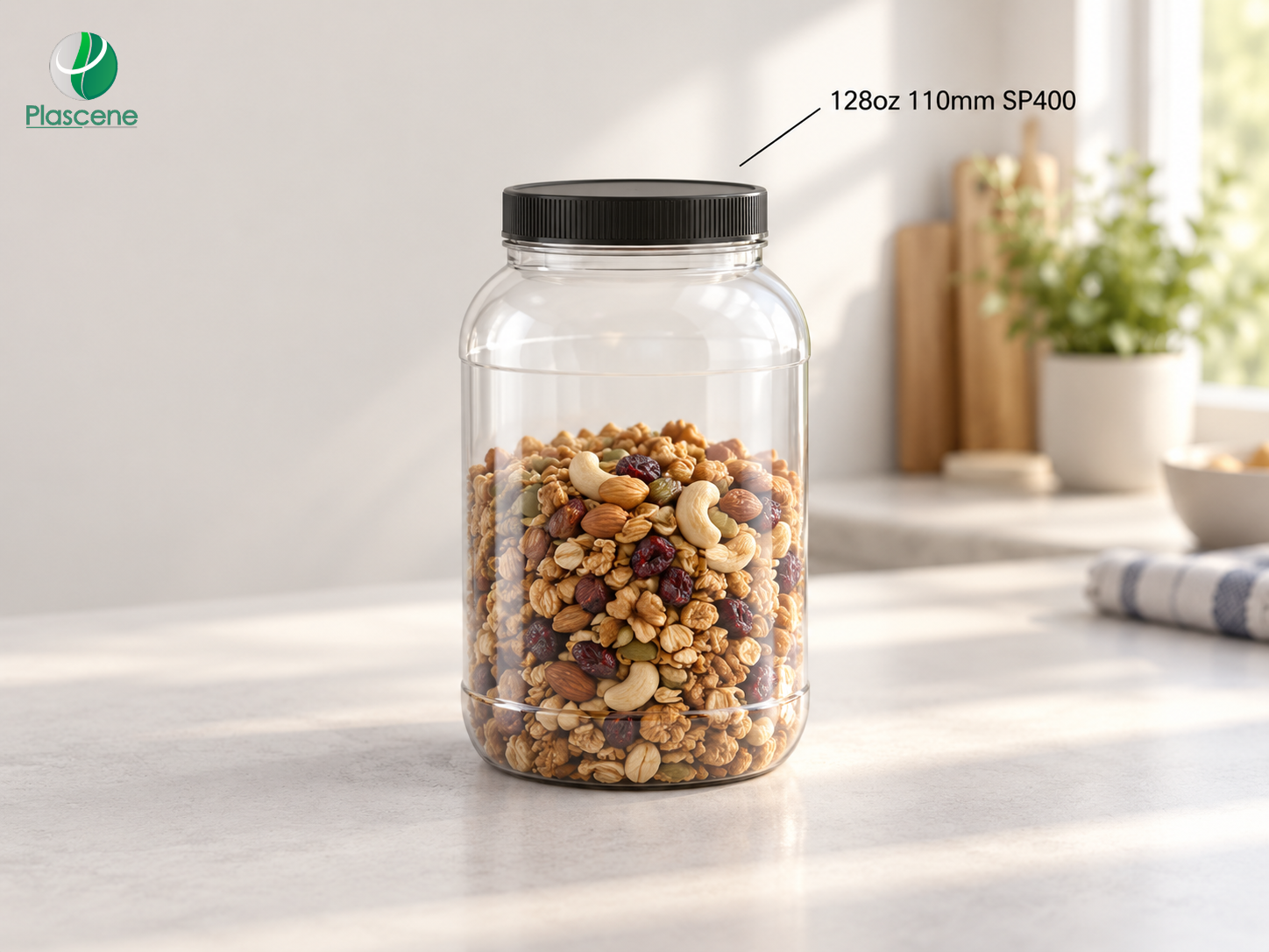 PET Round Jar 2