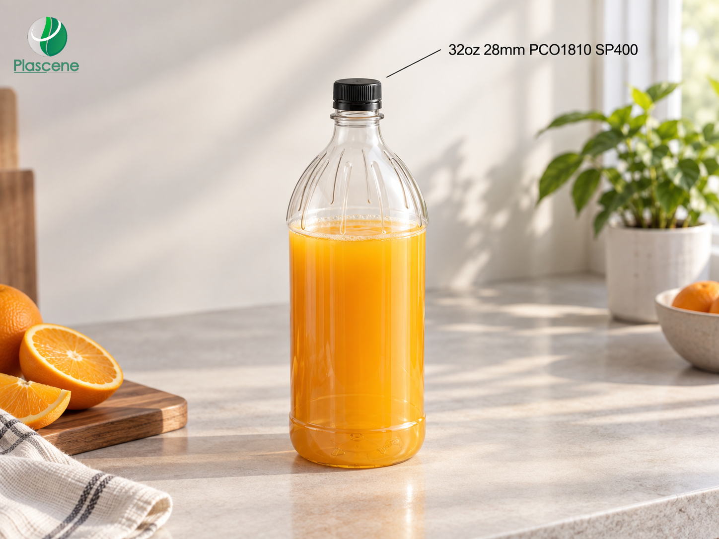 PET Syrup Round
