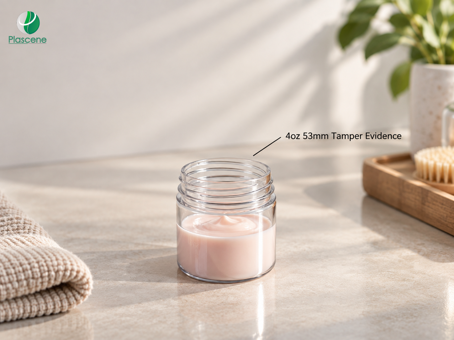 PET Tamper Evidence Jar 1