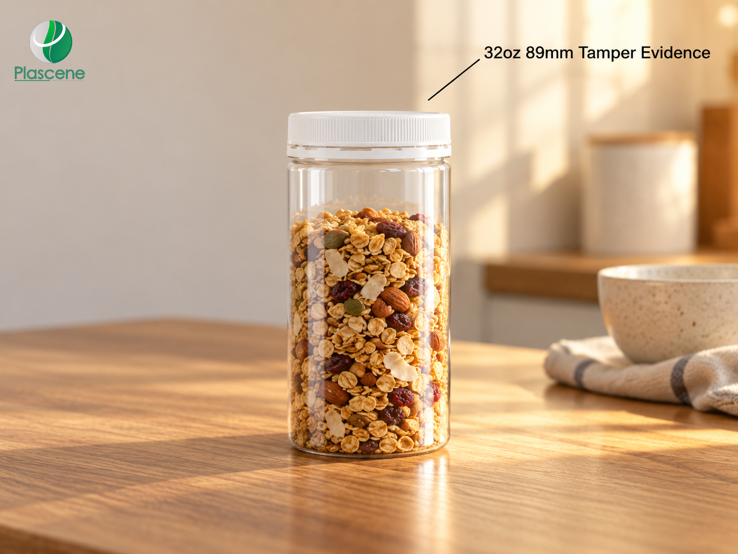 PET Tamper Evidence Jar 3